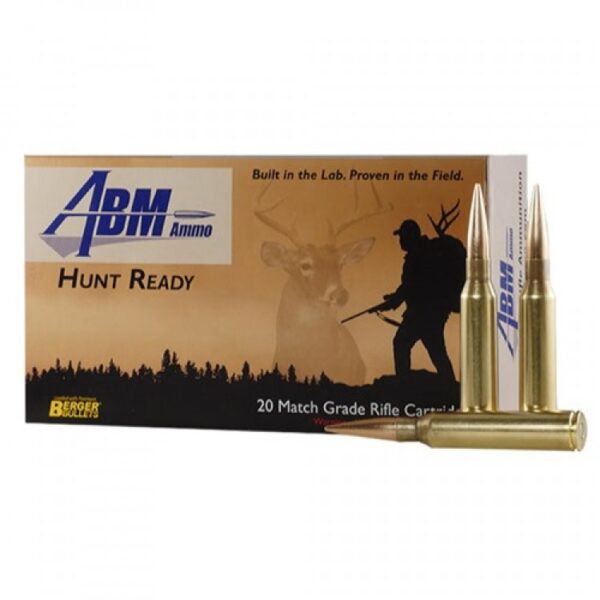 ABM Hunt Ready 338 Lapua 250gr Berger Match Elite Hunter